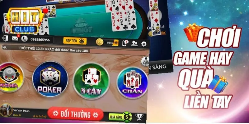 Vài nét cơ bản về game bài Hit Club